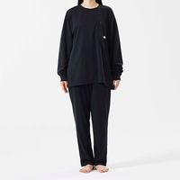 LOGOS BY LIPNERリカバリープルオーバー ブラック L 35306712 LOGOS/ロゴス