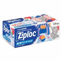 数量限定 ジップロック フリーザーバッグ ディズニー ダンボ M 保存袋 1箱（40枚入）旭化成ホームプロダクツ