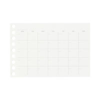 マルマン ミニサイズ ルーズリーフ 月間フリー L1448 1冊