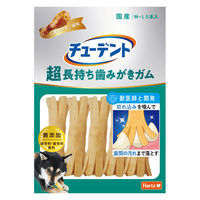 チューデント 超長持ち歯みがきガム ご褒美チキン風味 M～L 国産 5本入 3袋 犬用 おやつ 歯磨き Hartz（ハーツ）