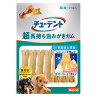 チューデント 超長持ち歯みがきガム ご褒美チキン風味 S 国産 7本入 3袋 犬用 おやつ 歯磨き Hartz（ハーツ）