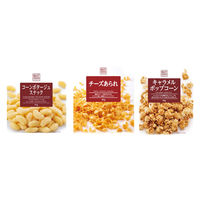 ベストチョイス スナックセット（コーンポタージュスナック、チーズあられ、キャラメルポップコーン） 1セット（1個×4）