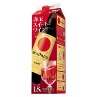 サントリー 赤玉スイートワイン 赤ワイン 甘口 パック 1.8L 1セット（1本×6）