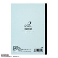 日本ノート CDノート PEANUTS スヌーピーA6 30枚 6mm オラフ CDP10OL 1冊