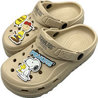 コマリヨー スヌーピー EVA厚底クロッグサンダル BEG 25.0cm  8343ー03 1足