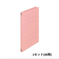 日本ノート 見開ファイル樹脂Ｂ５Ｓ／Ｂ４Ｅ　ピンク HL1244N 30冊（わけあり品）