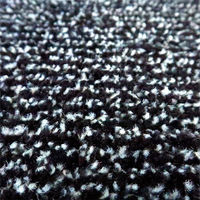 屋内外兼用玄関マット アイアンホース(ストライプ)ブラック・パール 60 x 90 cm BY00012 1枚（わけあり品）