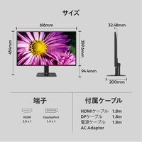 PHILIPS 液晶ディスプレイ 27インチ/2560×1440 27E2N2500/11 1台（直送品）
