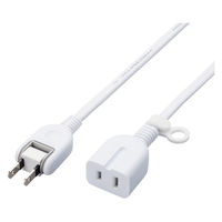 延長コード 3m 1個口 電源タップ 絶縁キャップ ホコリ防止シャッター 耐トラッキング 白 ECT-4230WH エレコム 1個（直送品）