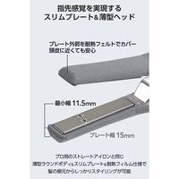 ヘアアイロン ストレートアイロン 15mm 自動OFF 海外対応  スモーキーグレー NIS300A-H/E テスコム 1個（直送品）