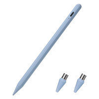 タッチペン スタイラスペン 充電式 USB Type-C 急速充電 磁気吸着 ブルー P-TPACST05BU エレコム 1個（直送品）