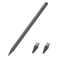 タッチペン スタイラスペン 充電式 USB Type-C 急速充電 磁気吸着 ブラック P-TPACST05BK エレコム 1個（直送品）