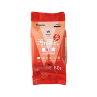 ウェットティッシュ クリーナー 50枚入り 帯電防止 重曹電解水 WC-JU50H エレコム 1個（直送品）