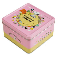 クッキー ビスケット スヌーピー エンボス缶 メープル 70g 1セット（1個×3） 北陸製菓