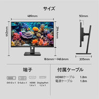 PHILIPS 液晶ディスプレイ 21.5型/1920×1080 222S1AE/11 1台