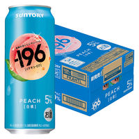 チューハイ サントリー -196＜白桃＞ 缶 500ml 1ケース(24本)