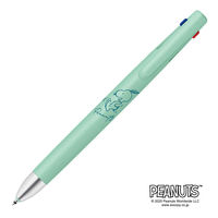 ゼブラ 3色ボールペン ブレン3C 0.5mm スヌーピー2 ライトグリーン B3AS88-SN2-LG 1本