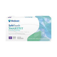 メディコムジャパン セーフタッチ スマートフィット ラテックスグローブ パウダーフリー M JL101123C 手袋　使い捨て　1箱(100枚入)