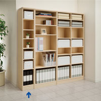 大洋 Shelfit バリュープライスカラーラック 幅286×奥行310×高さ1780mm ダークブラウン NC1830 (DB) 1台（直送品）