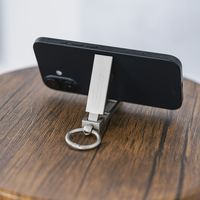 トラベルハンガー 2WAYメタルバッグハンガー レディース メンズ マットシルバー LAKOLE/ラコレ