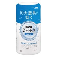 消臭元ZERO 詰め替え用 無香料 400mL 1セット（2個） ＋ 消臭元ZERO 本体 無香料 400mL 1個 消臭剤 小林製薬 セット