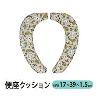 さらふわ便座クッション ムーミン シャインガーデン 1個 ヨコズナクリエーション