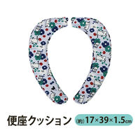 さらふわ便座クッション ムーミン ペルホネン 1個 ヨコズナクリエーション