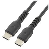 オーム電機 AudioComm PD対応 USBーC to 0.5m ブラック SMT-L05DCC-K 1個