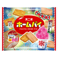 パイ 個包装 お配り菓子 ホームパイ　バター&いちごかき氷味　26枚入 1セット（1個×6） 不二家