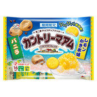 クッキー 個包装 お配り菓子 カントリーマアム バニラ＆レモンかき氷味　16枚入 1セット（1個×3） 不二家