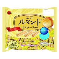 チョコレート菓子 クッキー ミニルマンド カスタード風味 121g 1セット（1個×6）