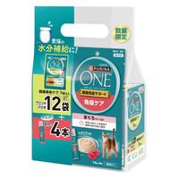 （数量限定） ピュリナワン 猫 水分補給セット 健康寿命 7歳以上 チキン 50g 12袋 ＋ おやつ免疫ケア 14g 4本 3袋 ネスレ日本