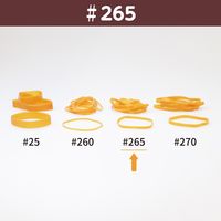 共和 オーバンド透明袋 50g #265 GKA-N-013 1袋