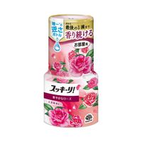 消臭剤 芳香剤 置き型 スッキーリ！ お部屋用 華やかなローズ 400mL 1セット（5個） アース製薬