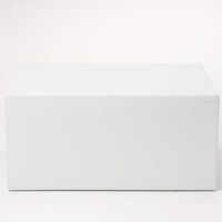 無印良品 再生ポリプロピレン入り 小物収納ケース 大 引出２個 ホワイトグレー 約幅２６×奥行３７×高さ１７．５ｃｍ 良品計画