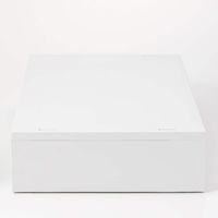 無印良品 再生ポリプロピレン入り 小物収納ケース ワイド 小 引出２個 ホワイトグレー 約幅３７×奥行２６×高さ９ｃｍ 良品計画