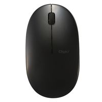 ナカバヤシ Bluetooth フラットフォルム 3ボタン BlueLEDマウス ブラック MUS-BKT154NBK 1個