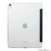 ナカバヤシ iPad Air(M2)13インチ用 軽量ハードケースカバー ブラック TBC-IPA24300BK 1個
