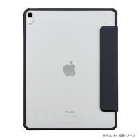 ナカバヤシ iPad Air(M2)13インチ用 マグネット分離式 衝撃吸収ケース ブラック TBC-IPA24301BK 1個