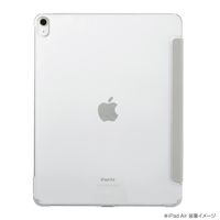 ナカバヤシ iPad Air(M2)13インチ用 軽量ハードケースカバー グレー TBC-IPA24300GY 1個