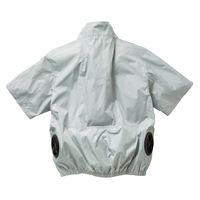 クロダルマ エアセンサー 半袖ジャンパー シルバー 3L 268931-40-3L 1枚（直送品）
