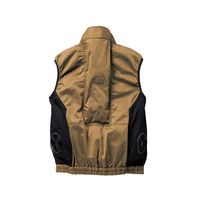 クロダルマ エアセンサー ベスト キャメル 3L 26896-65-5L 1枚（直送品）