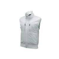 空調服(R)エレファン(R) ベスト シルバー×グレー 25Vファンバッテリーセット S EK3731-6-S-SK25011K5 1SET（直送品）