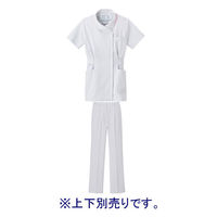 【再検品商品】ナガイレーベン ナースパンツ 女性用 ホワイト L HO-1913（わけあり品）