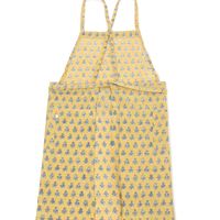 ブロック風ドビーエプロン ネイビー studio CLIP