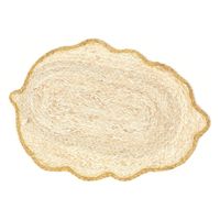 リーフ雑材ランチョンマット イエロー studio CLIP