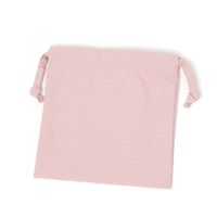 ポーチ LABEL巾着 ブラウン studio CLIP