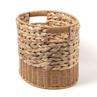 ヒヤシンスポリプロピレン収納オーバル HOUSEHOLD GOODS ナチュラル studio CLIP