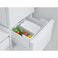 S 密閉米びつ 6kg ホワイト A7513WH 1個 アスベル