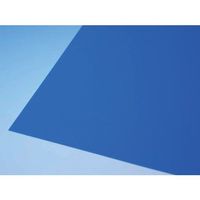 アクリサンデー PPシート青 565×980×0.75mm PS-5-L-0.75 1枚 334-1567（直送品）